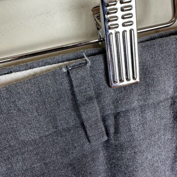 J.Crew Grey Ludlow Slim Carpini Cotton Pants 34 x 32 Read - Picture 12 of 13
